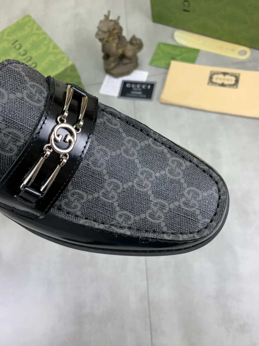 Men's men's shoes 💰P480 [New style] Water-dyed cowhide 💰💎💎💎 [Gucci] GUCCI high-end men's formal business leather shoes, original order 1:1 authentic goods! Original imported high-end open-edge beaded calfskin, original metal buckle, imported first-layer cowhide lining for feet, original outsole, men's shoe size: 38-45, 2️⃣ colors available